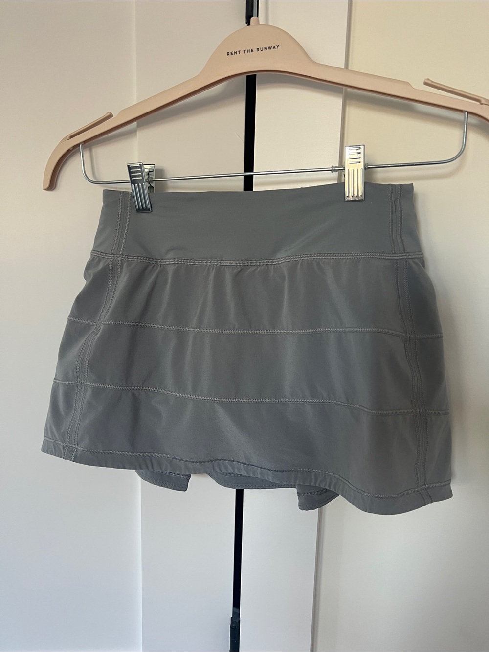 lululemon athletica Gray Active Skort with Built-In Shorts
